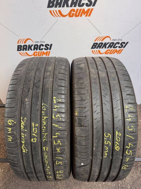 245/45R18 245 45 18 245/45X18 Continental nyrigumi elad