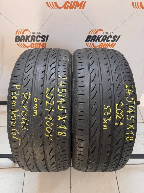 245/45R18 245 45 18 245/45x18 Pirelli nyri gumi elad