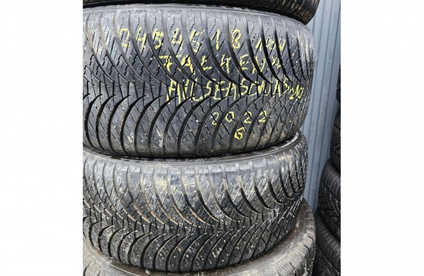 245/45R18 Falken AS100 100V XL Haszn�lt N�gy�vszakos gumi