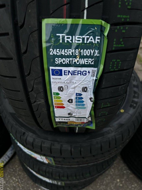 245/45R18 Tristar Sportpower2(XL),Új nyárigumi