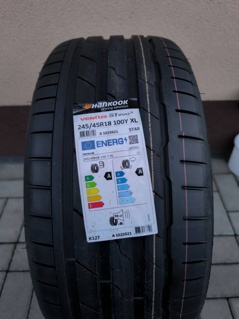 245/45R18 Új Hankook nyári gumi garnitúra 245/45 r18