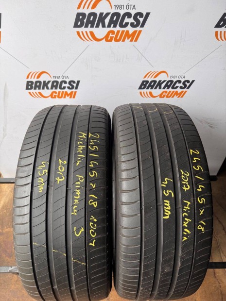 245/45R19 245 45 18 245/45x18 Michelin nyári gumi eladó