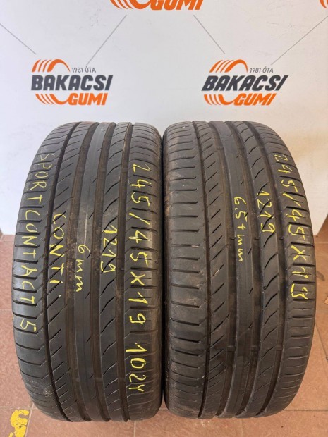245/45R19 245 45 19 245/45x19 Continental nyári gumi eladó