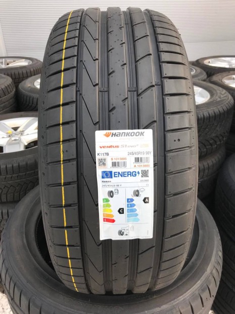 245/45R19 245/45 R19 j Hankook RFT defekttr nyri gumi R/db Dot24