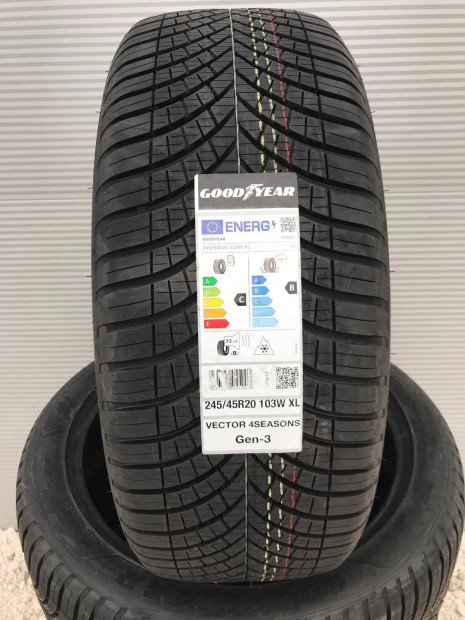 245/45R20 245/45 R20 j Goodyear ngyvszakos gumi R/db Dot23