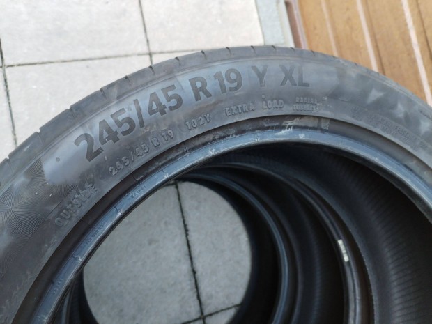 245 45 19 continental 245/45 R 19 nyári gumi garnitura
