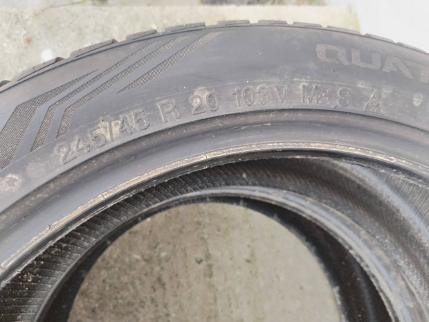245 45 20 vredestein 245/45 R 20 4évszakos gumi 2 db 7 mm