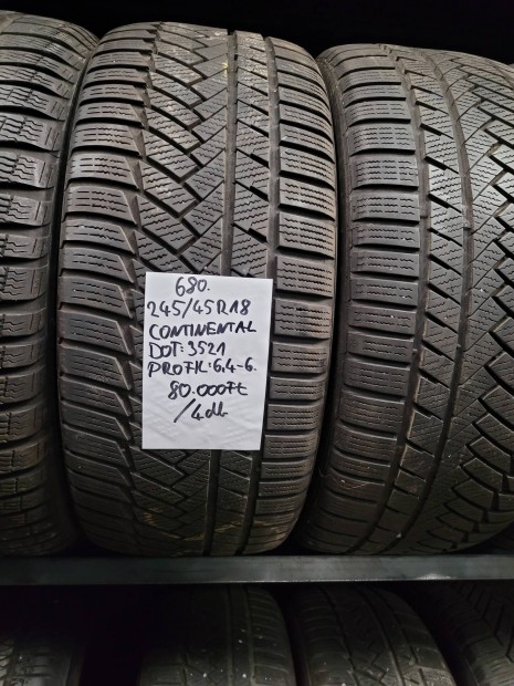 245/45 R18 Continental tli gumik