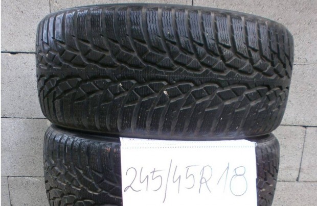 245/45 R18 Nokian/Pirelli tligumi 4 db