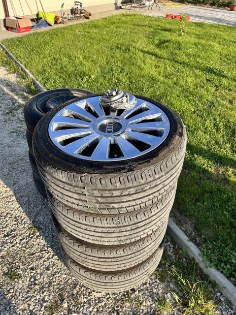 245/45 R19 újszerű gumik Ramses style 8,5J ET40 Mam felnivel