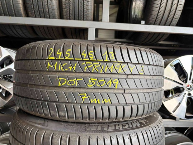 245/45 r18 Michelin 7mm nyárigumi 2db eladó 245/45r18