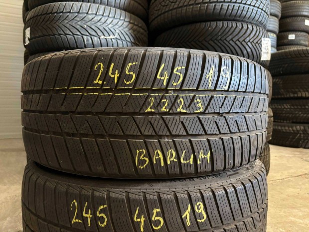 245/45 r19 Barum 2023 téligumi 2db eladó 245/45r19