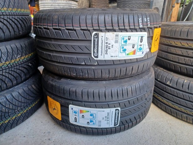 245/45r17 nyári 2db 0km-es Continental