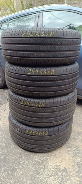 245/45r18 + 275/40r18 Pirelli nyárigumi szett