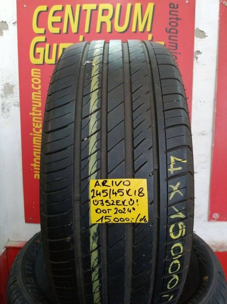 245/45r18 hasznalt nyari gumi Arivo 4db 15.000 Ft