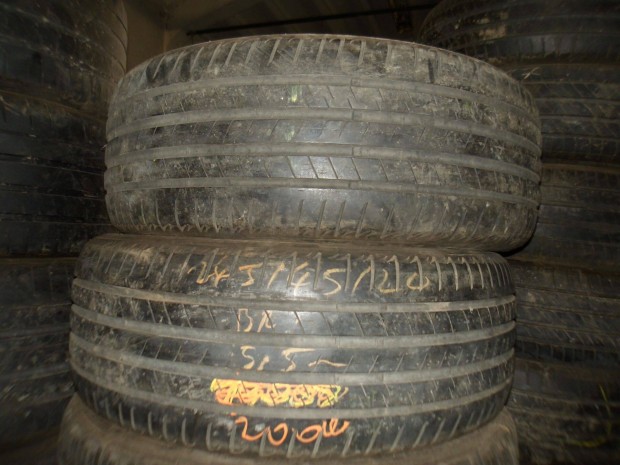 245/45r20 Bridgestone nyári gumi ajándék szereléssel