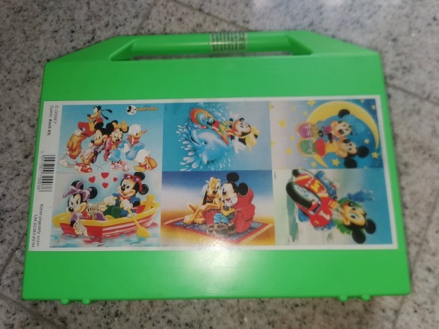 24 darabos puzzle kockák, Walt Disney, 3 éves kortól, dobozában