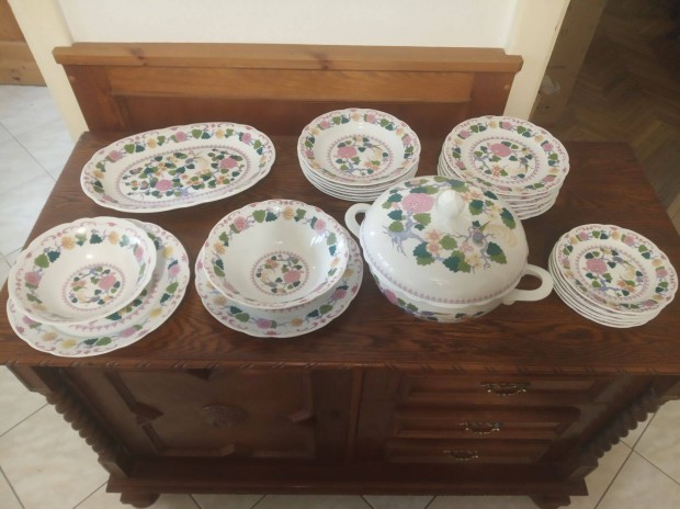 24 rszes Kahla porceln tlal- s tnyrkszlet j, sosem hasznlt