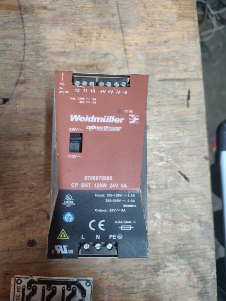 24v t�pegys�g weidm�ller 