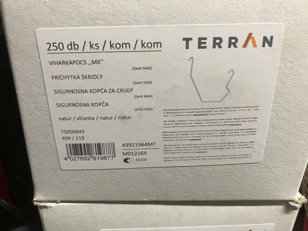 250 db Viharkapocs (Terrn)