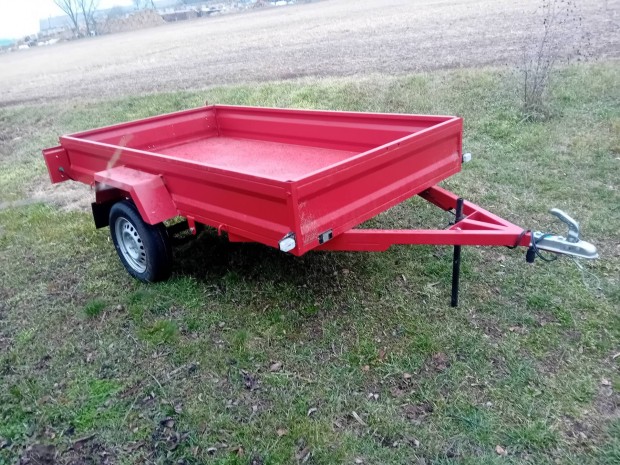250x140 laprugós Lengéscsillapítós új utánfutó eladó!