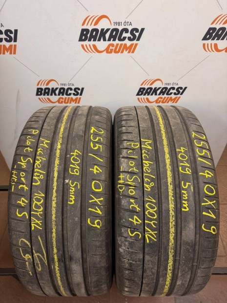 255/40R19 255 40 19 255/40x19 Michelin nyári gumi eladó