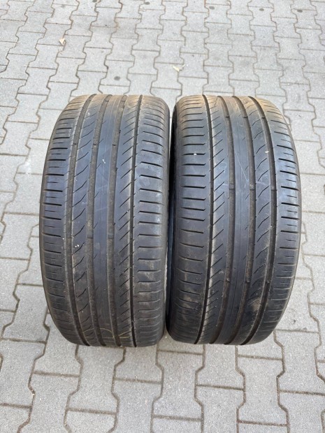 255 40 20 Continental Contisportcontact5 2db nyári gumi eladó! 5mm