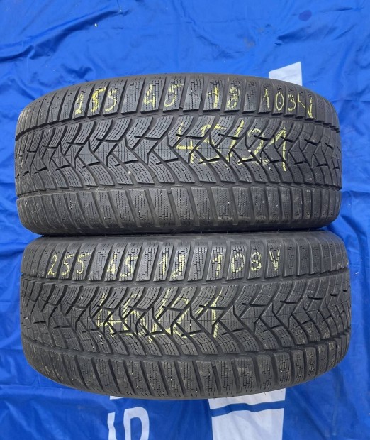 255/45R18 Dunlop Winter Sport 5 tli gumiabroncs