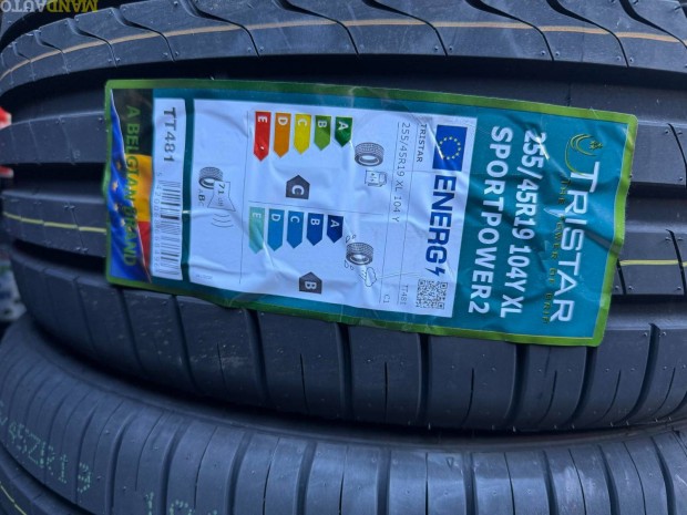 255/45R19 Tristar Sportpower2(XL),Új nyárigumi