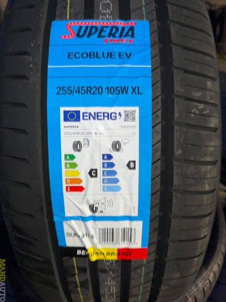 255/45R20 Superia Ecoblue EV(XL),Új nyárigumi