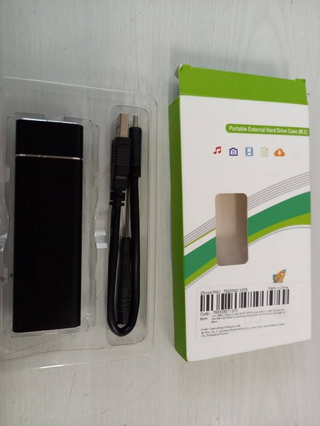 256GB M.2 Ngff SSD, USB 3.1 tokkal együtt