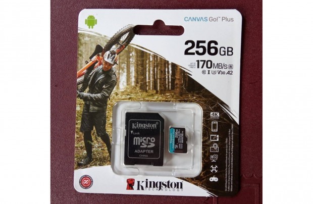 256 GB 256GB Kingston micro sd microsd krtya 170MB.s 4K akcikamera