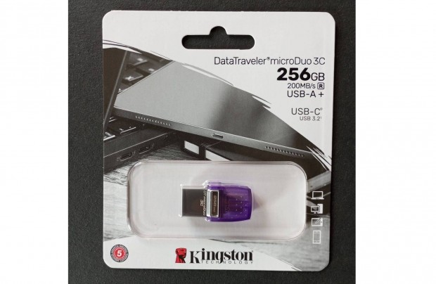 256 GB 256GB Pendrive USB 200MB.s USB-A+ s USB-C 3.2 egyben micro duo