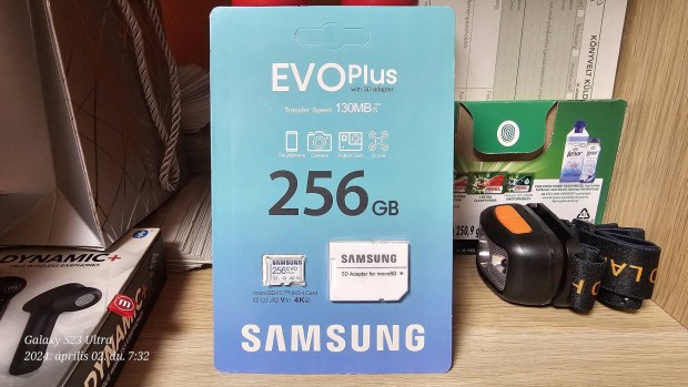 256gb 4K-UHD bontatlan Samsung micro sd elad 