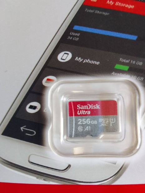 256gb sd krtya. Szabvnyos trhelynek megfelel ! Sandisk Ultra. TF k