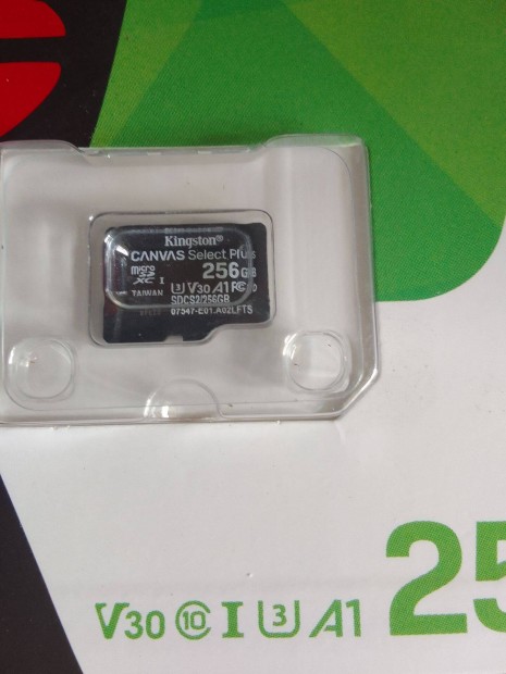 256gb sd kártya. TF kártya. Kingston márka ! 4k-ra nem alkalmas