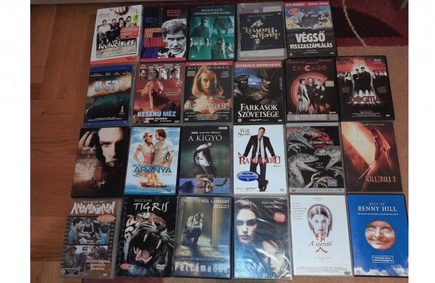 25 DVD - film csomag - Sorozat akció kosztümös vígjáték dráma