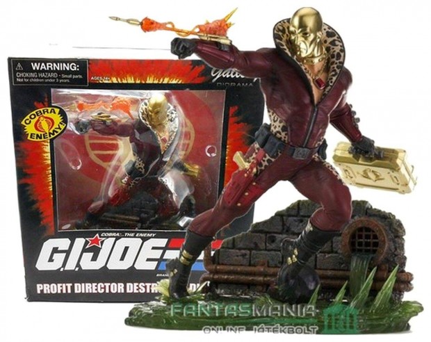 25 cm G.I. Joe / GI Joe figura - Cobra Destro szobor