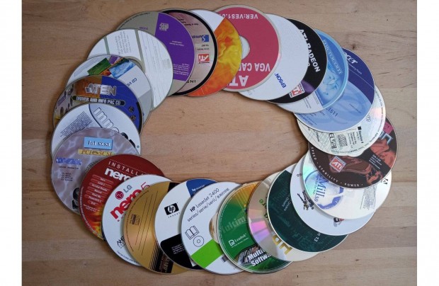 25 db sznes mints hasznlt karcmentes CD : kreatv dekorci lehet 4