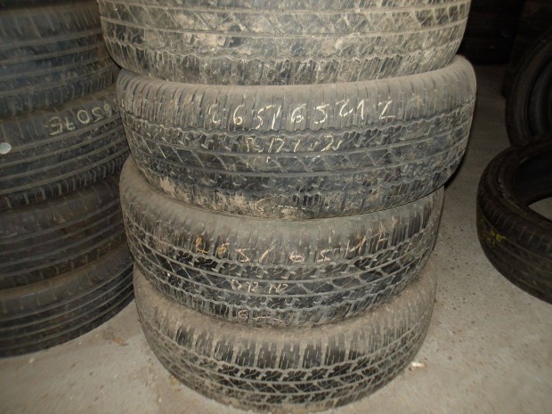 265/65r17 Bridgestone nyári gumi ajándék szereléssel