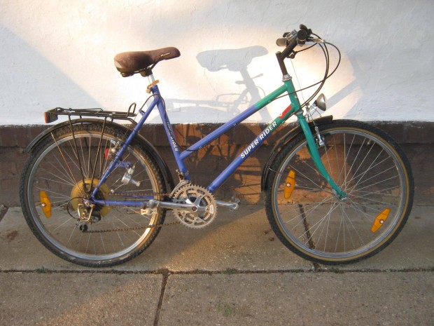 26"-os Super Rider női kerékpár