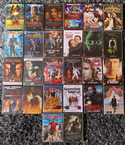 26 darabos, bontatlan dvd filmcsomag