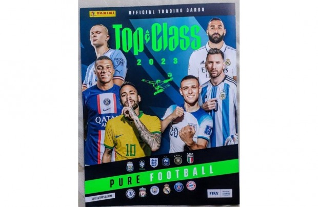 270 focis kártya teljes Top Class 2023 album + 25, összes Holo Giants