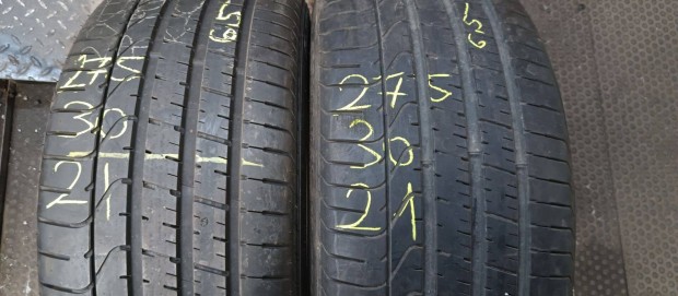 275/30R21 Pirelli P Zero rsc 6.5mm 2018 2db egyben elad