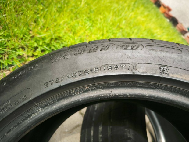 275/40R18 2db Michelin Supersport nyári
