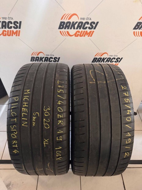 275/40R19 275 40 19 275/40x19 Michelin nyári gumi eladó