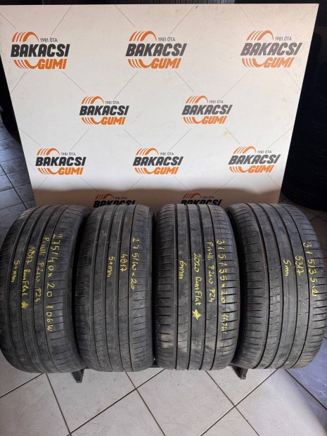 275/40R20 és 315/35R20 Pirelli kétszéles nyári gumi eladó