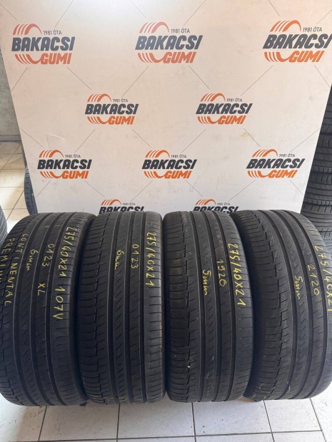 275/40R21 275 40 21 275/40x21 Continental nyári gumi eladó