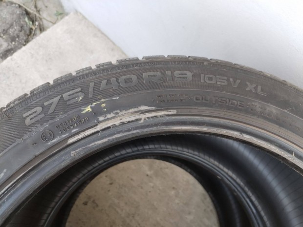 275 40 19 nokian 275/40 R 19 tli gumi 2 db