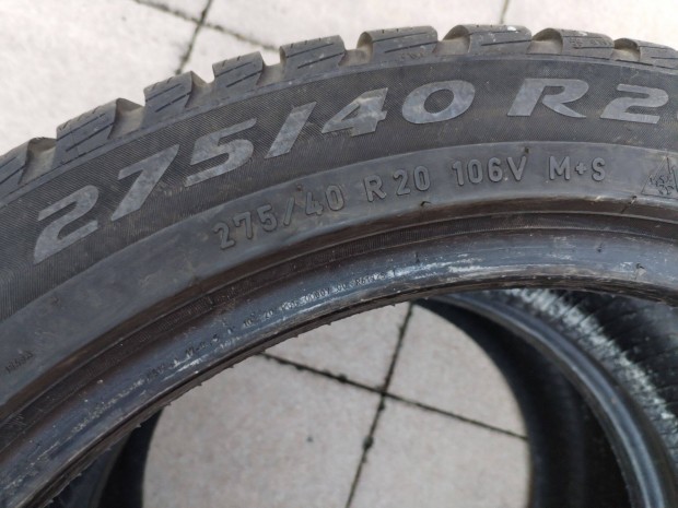 275 40 20 pirelli RSC 275/40 R 20 téli gumi 2 db 2022.40.hét